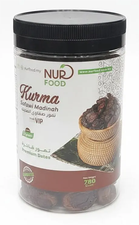 [6287023750523] NURFOOD SAFAWI DATES VIP 780G