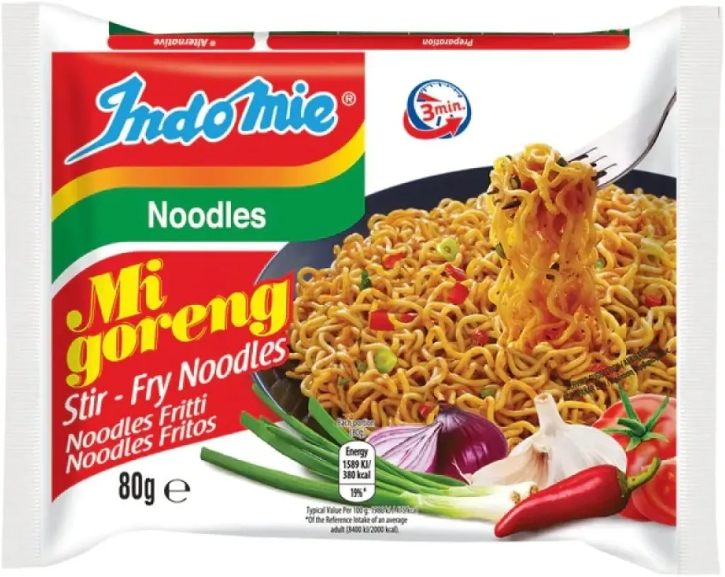[089686120714] INDOMIE FRIED NOODLES 80G (SAUDI)