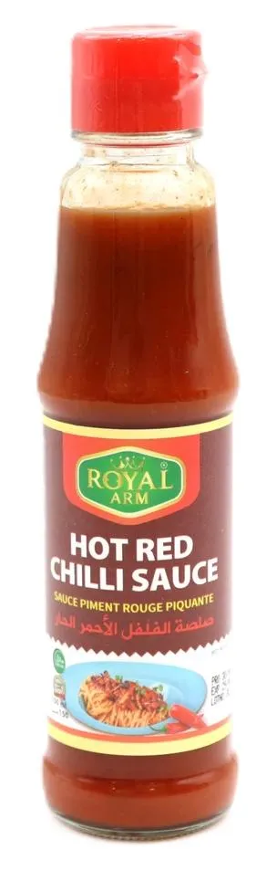 [669568052250] ROYAL ARM HOT RED CHILLI SAUCE 150ML