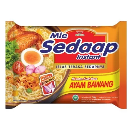 [8998866200318] MI SEDAAP MI GORENG AYAM BAWANG 70G 