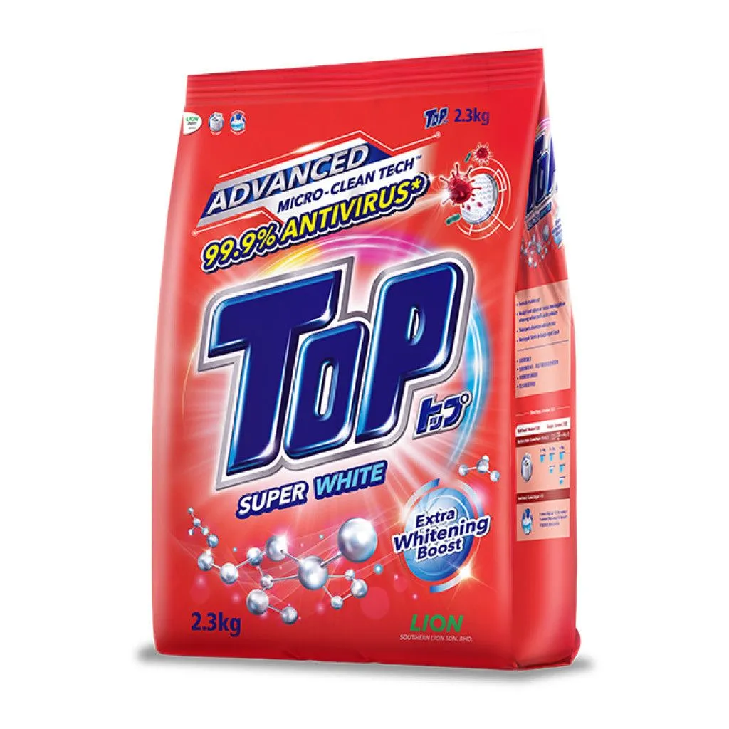 [9556285007346] TOP SUPER WHITE POWDER 2.1KG 