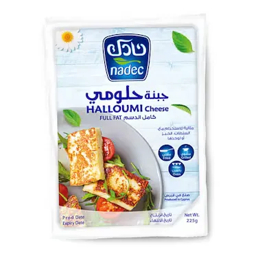 [6281057011964] NADEC HALLOUMI FULL FAT 225G
