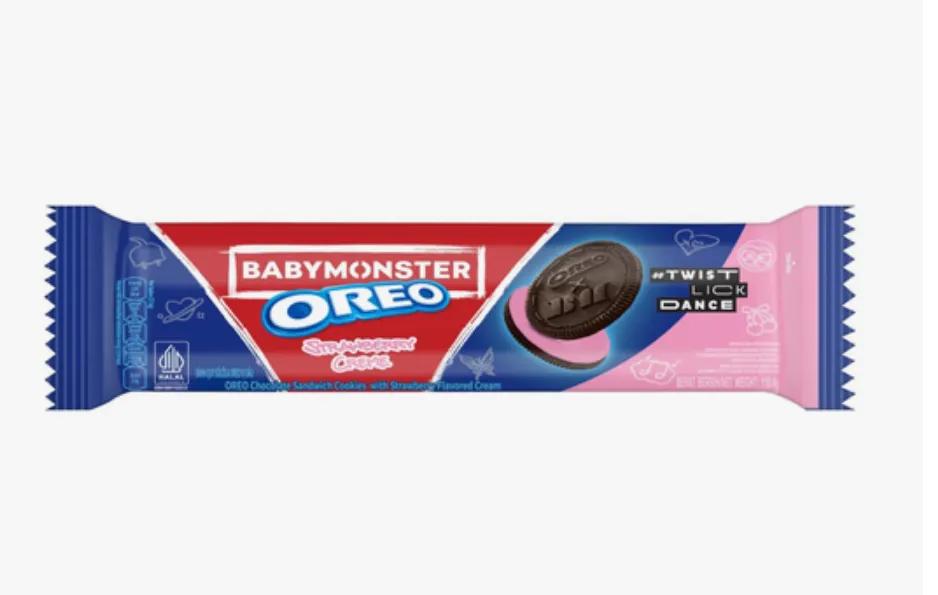 [7622300136055] OREO STRAWBERRY CREAM 110.4G