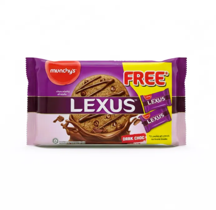 [9556439893504] LEXUS CHOCOLATE DARK CHOCO COOKIES SANDWICH 189G
