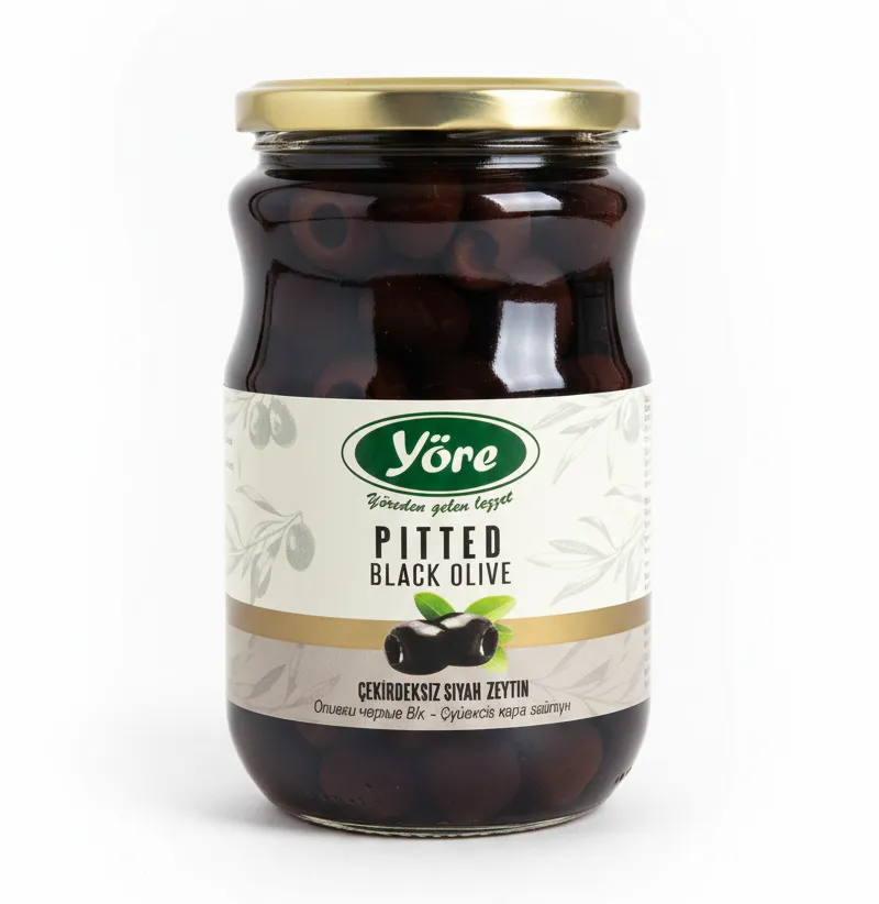 [8680395180680] YORE PITTED BLACK OLIVE 337G 