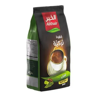 [6281101494125] ALKHAIR TUR COFFEE WITH CARDAMOM "MED ROAST" 200G