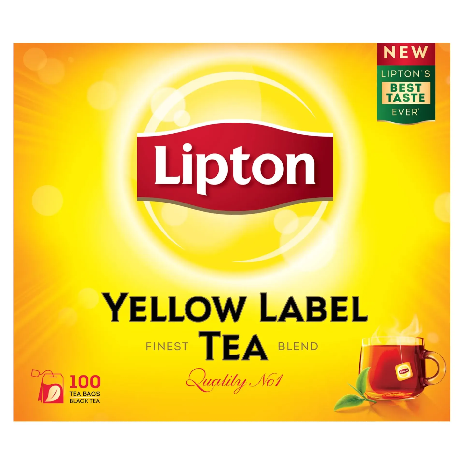 [8720608614011] LIPTON YELLOW LABEL TEA 100 BAGS (SAUDI)