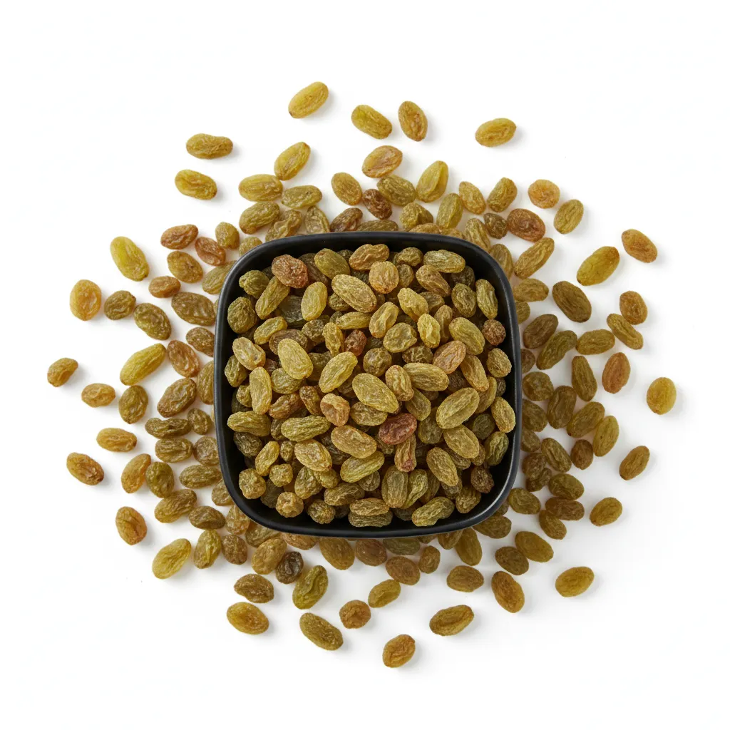 [4011011] GREEN RAISINS KG زبيب أخضر