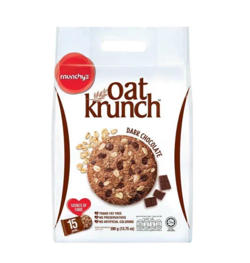 [9556439885172] MUNCHY'S OAT KRUNCH DARK CHOCOLATE 390G