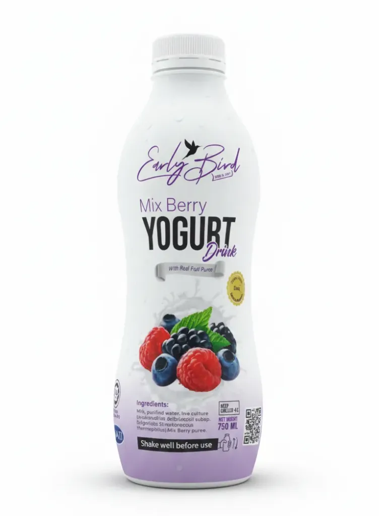 [634240343827] EARLY BIRD MIX BERRY YOGURT DRINK 750 ML