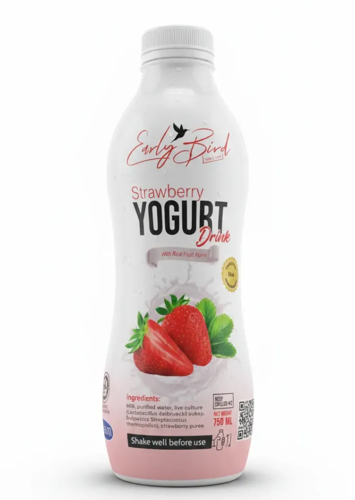 [634240343834] EARLY STRAWBERRY YOGURT DRINK 750 ML