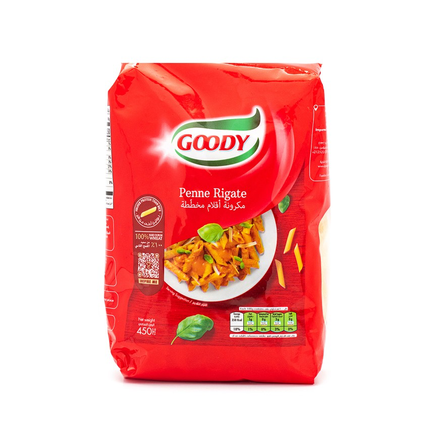 [6281014307062] GOODY PENNE RIGATE SHAPE 31 450G 