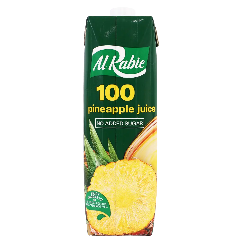 [6281026305407] ALRABIE PINEAPPLE JUICE 1L 