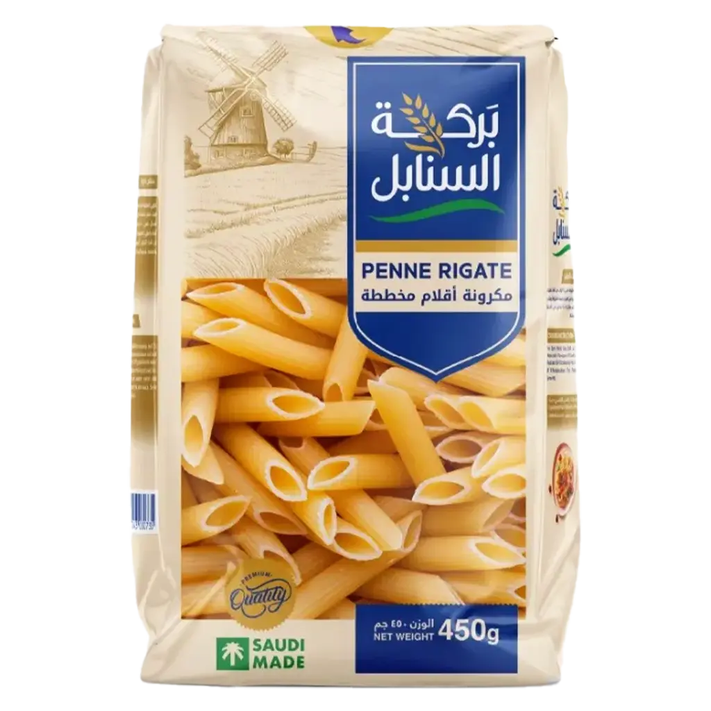 [6287043030681] BARAKAT ALSANABEL PENNE RIGATE 450G