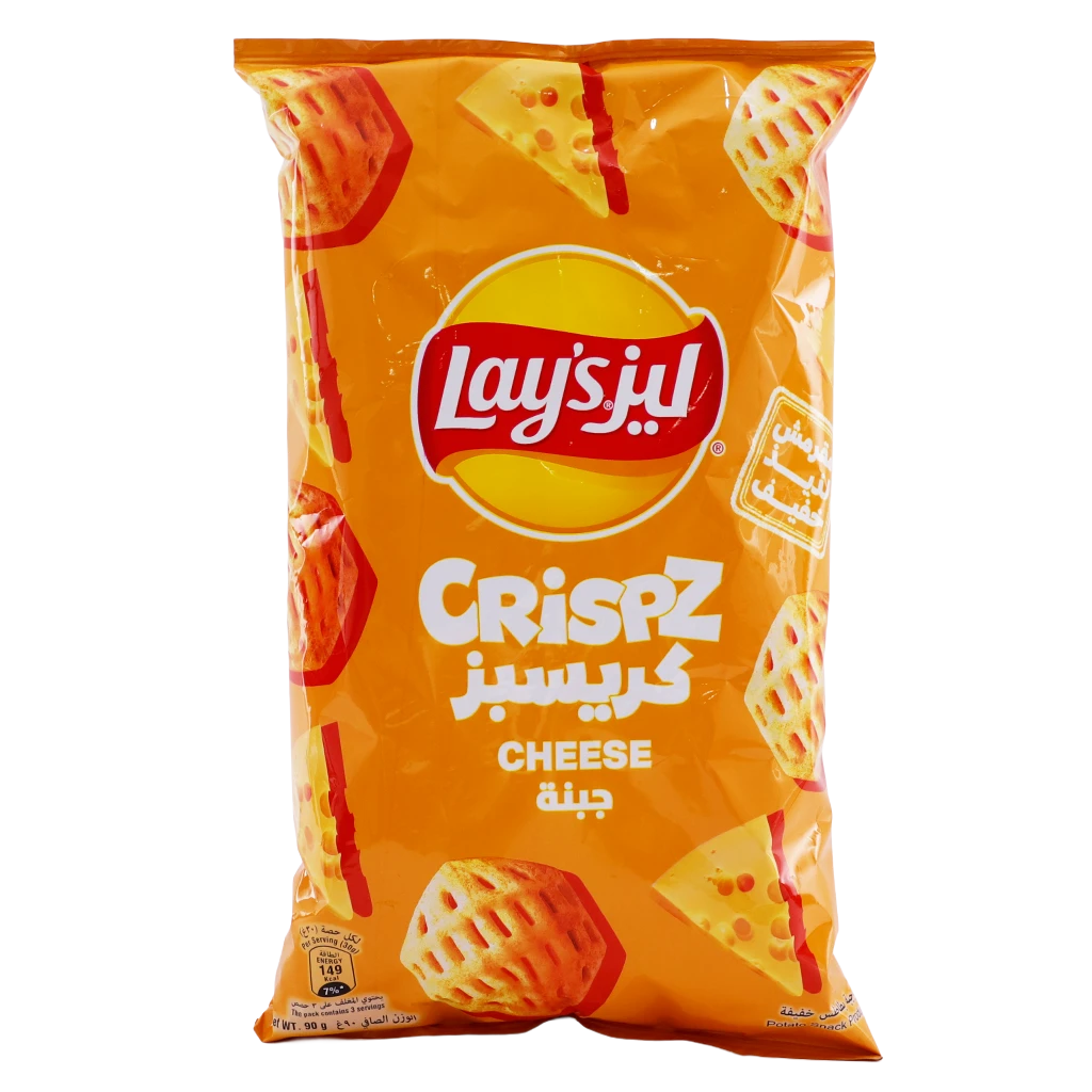 [6281036028242] LAYS CRISPZ CHEESE 90G  