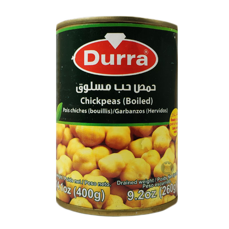 [6210242423169] DURRA BOILED CHICKPEAS 400G