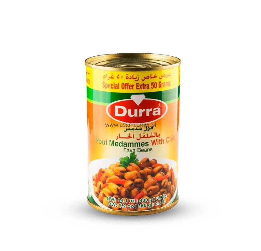 [6210244045161] DURRA FOUL MEDAMMES HOT 400G