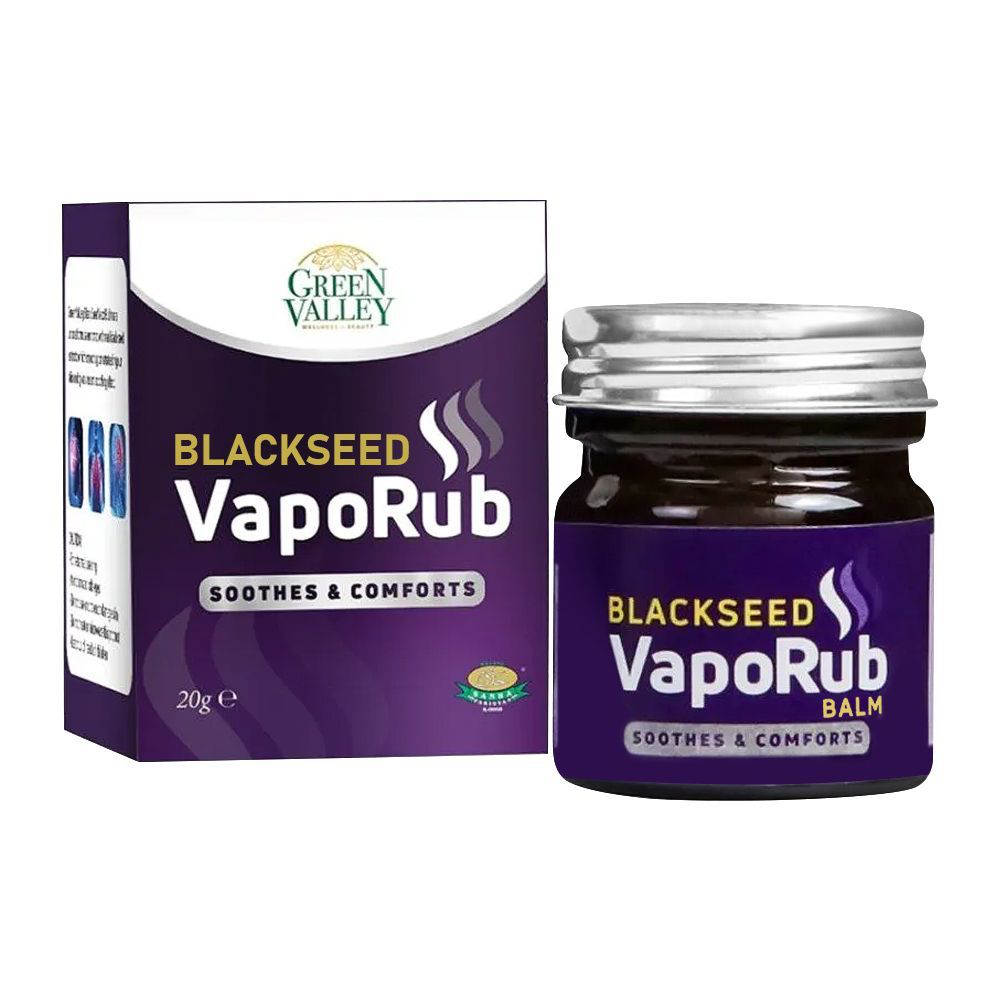 [894545000812] GREEN VALLEY BLACKSEED ACTIVERUB BALM 20G