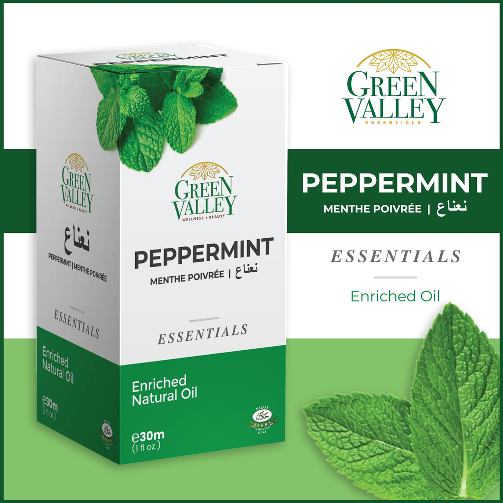 [8964003205409] GREEN VALLEY PEPPERMINT OIL 30ML