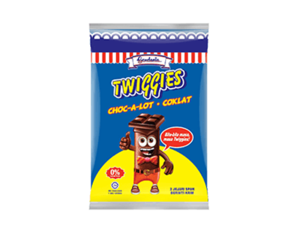 [9556231131033] GARDENIA TWIGGIES CHOC-A-LOT 76G