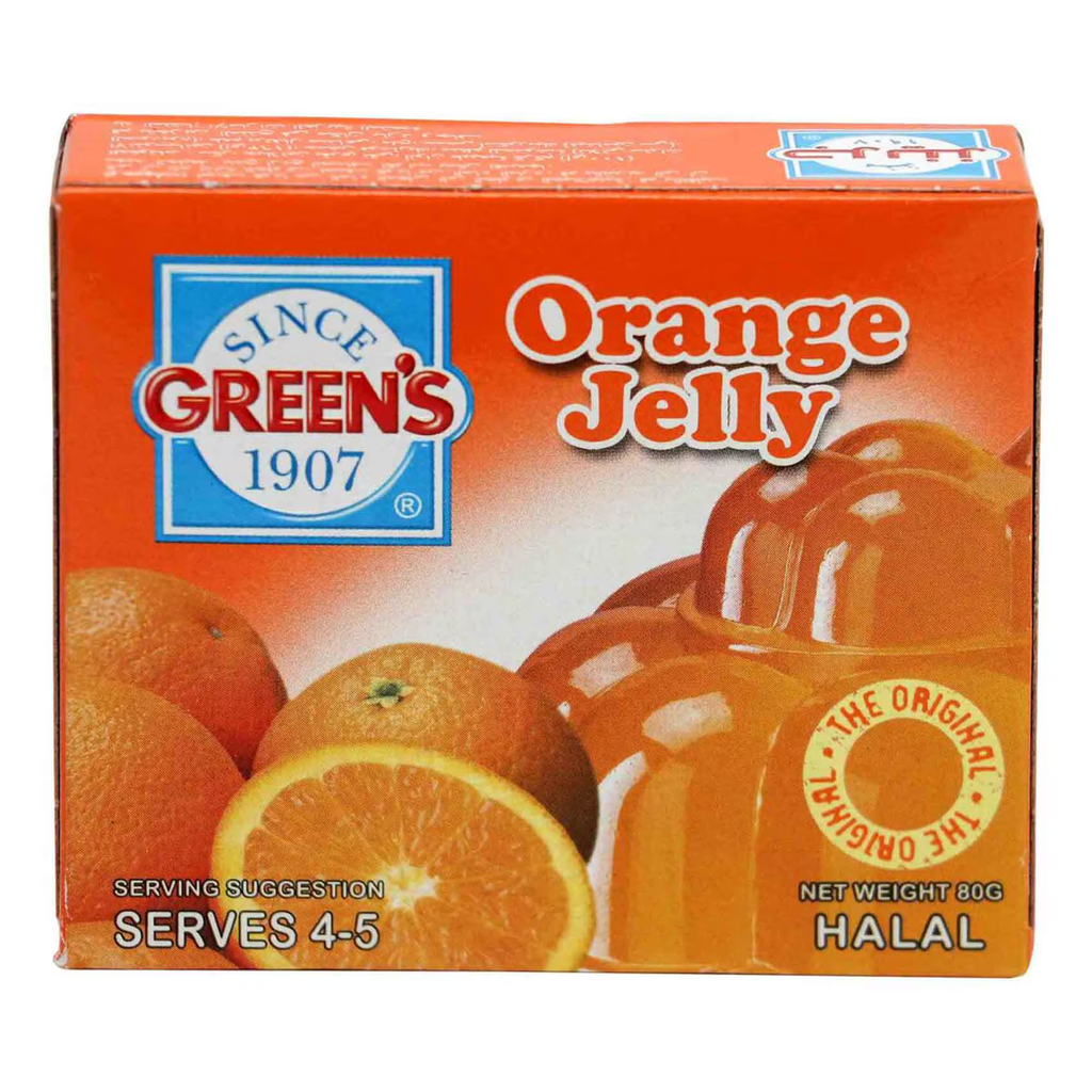 [5000318004153] GREENS ORANGE JELLY 80G