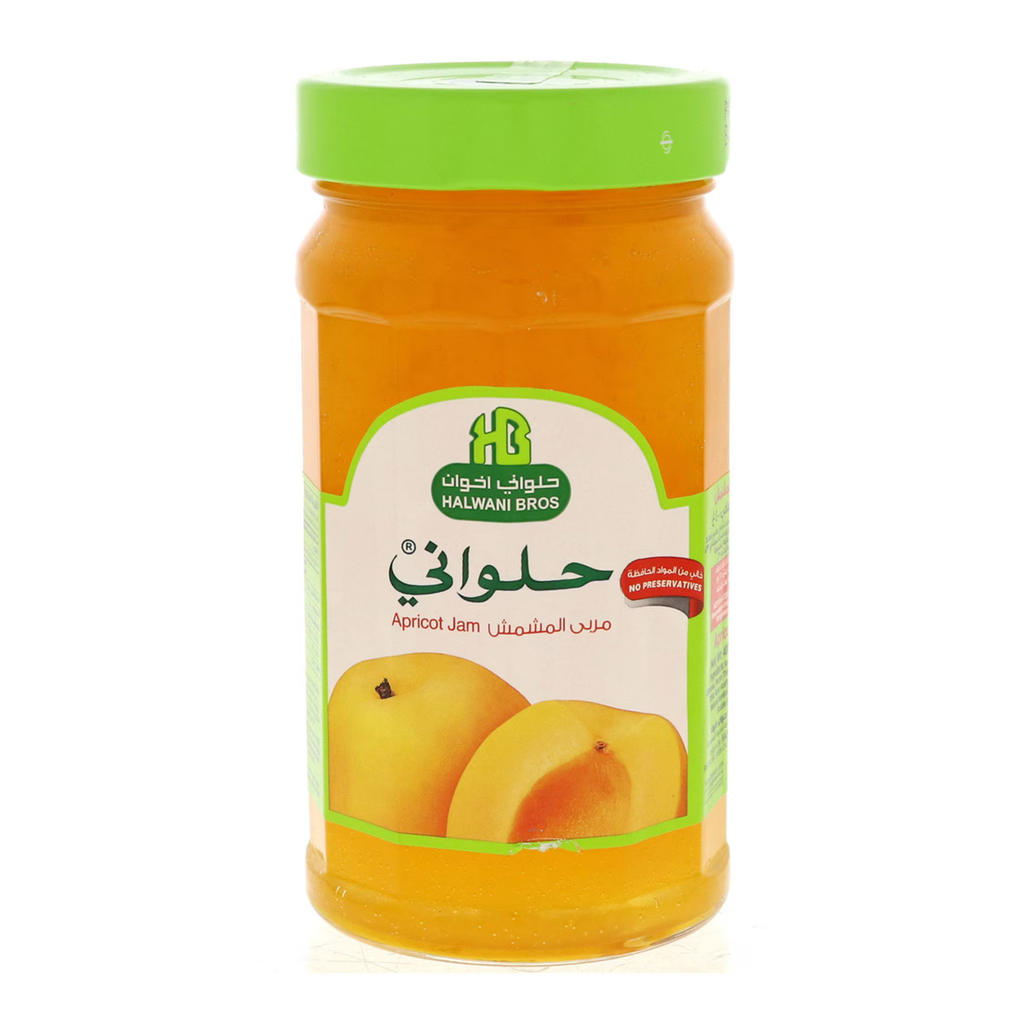 [6281041228118] HALWANI BROS APRICOT JAM 400G