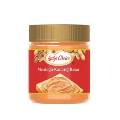 [9556024707742] LADYS CHOICE PEANUT BUTTER CHUNK 175G