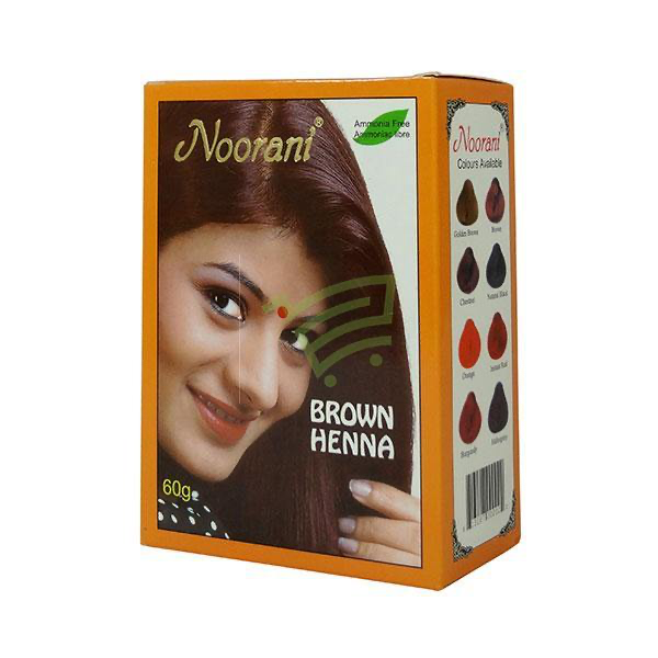 [813107000619] NOORANI DARK BROWN HENNA 60G