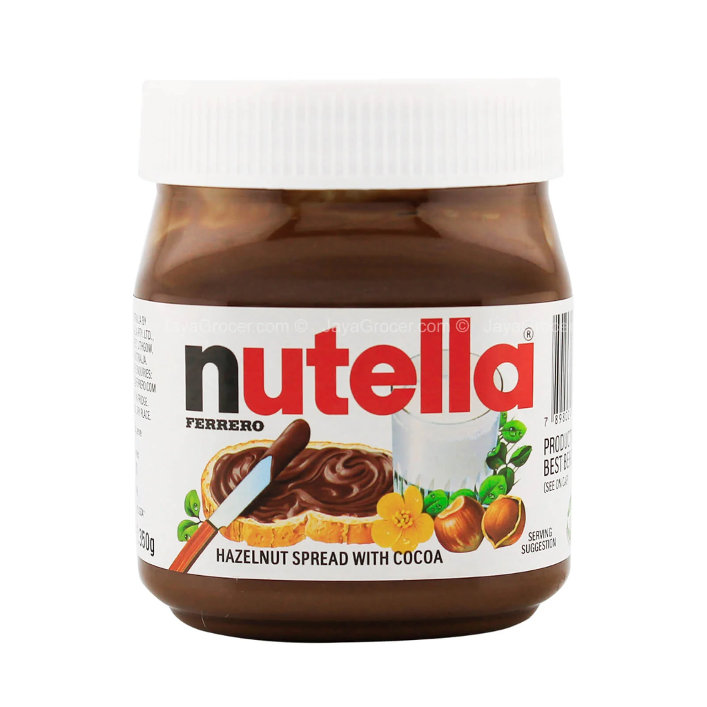 [7898024394181] NUTELLA HAZELNUT SPREAD WITH COCOA  350G