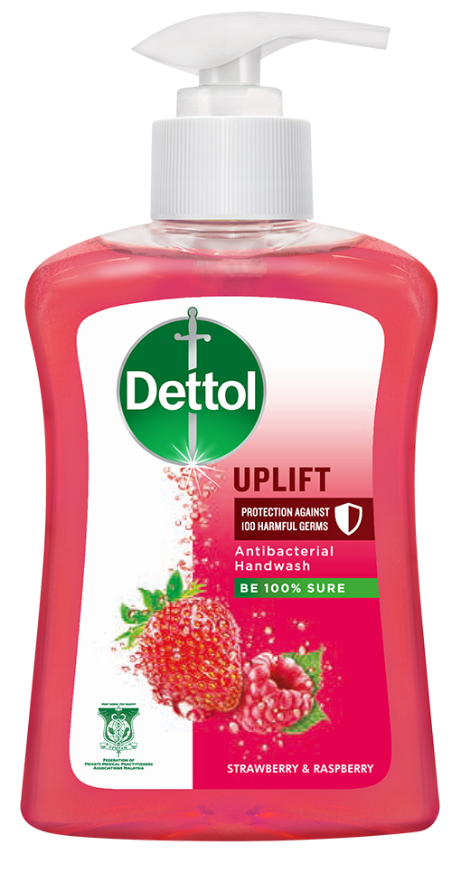 [9556111993966] DETTOL HAND WASH STRAWBERRY & RASPBERRY 250ML 